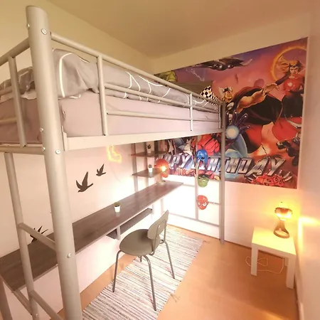 Appartement Lescale Dastérix - 9 Guests Near Paris